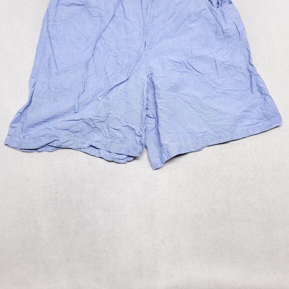 Elisabeth Casual Button Zip Chino Short Shorts Womens Size 16 Blue - Picture 9 of 9